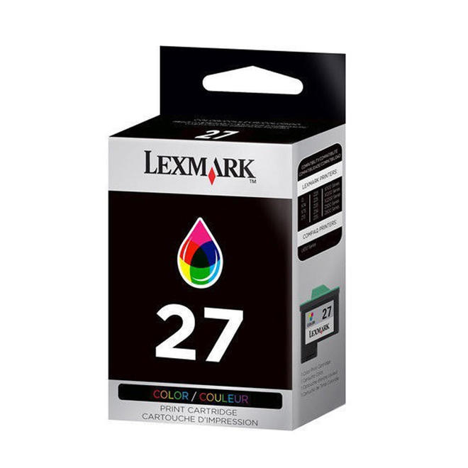Lexmark 10N0227 OEM X75 PrinTrio Lexmark 27 10N0227 Original Color Ink Cartridge