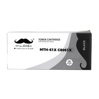 thumbnail image 2 of HP C8061X (61X) Black Toner Cartridge – For LaserJet 4100, 4100DN – Genuine HP 2 of 6