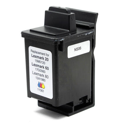 Lexmark 80 12A1980 Remanufactured Color Ink Cartridge