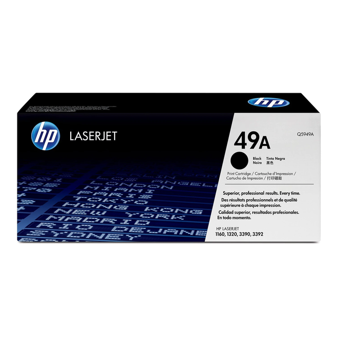 HP Q5949A OEM LaserJet 1160 HP 49A Original Black Toner Cartridge