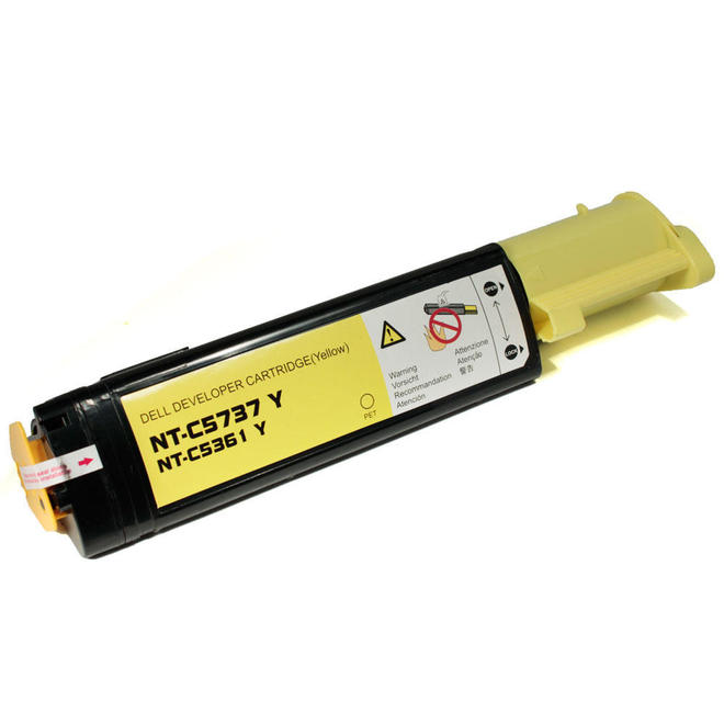K5361C Color 3100 DELL K5361 310 5729 Compatible Yellow Toner Cartridge