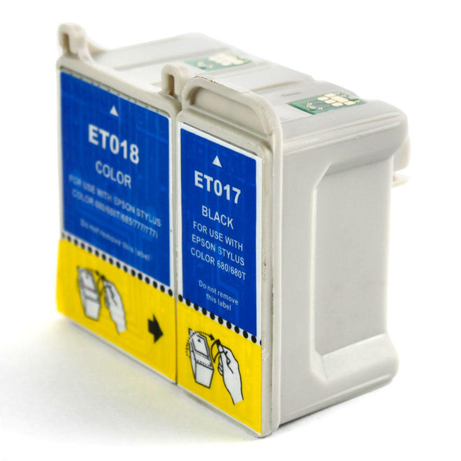 T017201 T018201 Stylus Color 777 Epson T017201 T018201 Ink New Compatible Combo Set