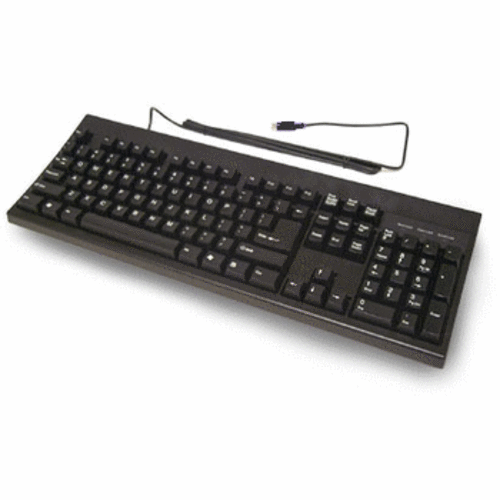 Gateway Black Wired USB Keyboard W/Brown Box (KBDGWKU0447)