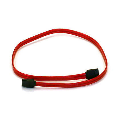 SATA Data Cable 1.8FT, 7P-7P(Red) 