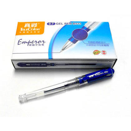 True Color Emperor Gel Pen Blue Value Pack 10/Pack (Bullet670-0.7mm)