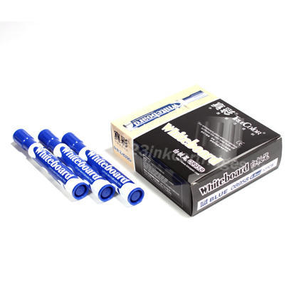 Maqueur Pour Tableau Blanc Bleu(packet De 12)