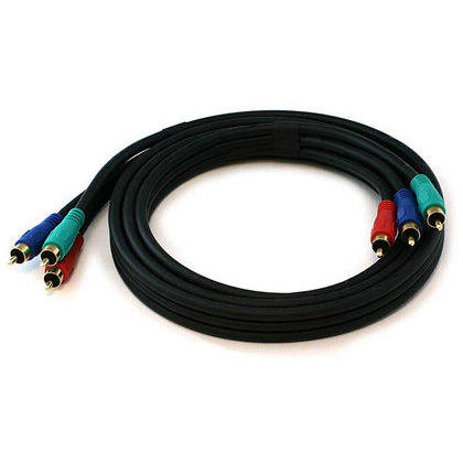6Ft 3-RCA Component Video Cable (RG-59/u)
