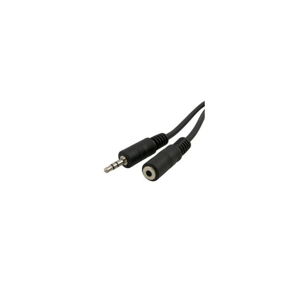 3.5mm Stereo Plug/Jack M/F Extension Cable 6ft PrimeCables®