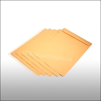 Kraft Enveloppes, 9X12, 5-Pack