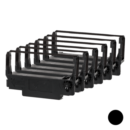 Epson Authentic Ribbon Compatible ERC34 Black Ribbon for Epson® Printers - 6/Pack