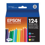 Epson T124520 C M Y OEM Stylus NX125 Epson T124520 Original Colour Ink Cartridge Combo C M Y