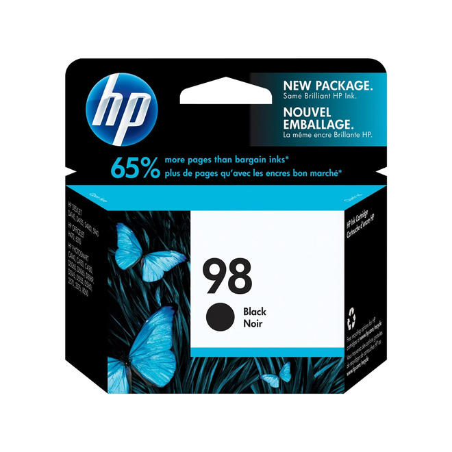 HP 98 C9364W OEM DesignJet 5940 HP 98 C9364WN Original Black Ink Cartridge