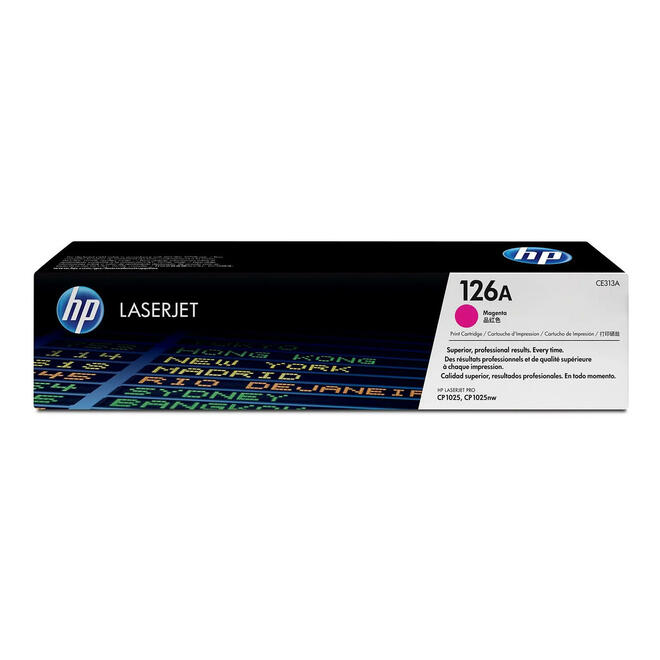 HP 126A CE313A M OEM LaserJet Pro CP1025nw HP 126A CE313A Original Magenta Toner Cartridge