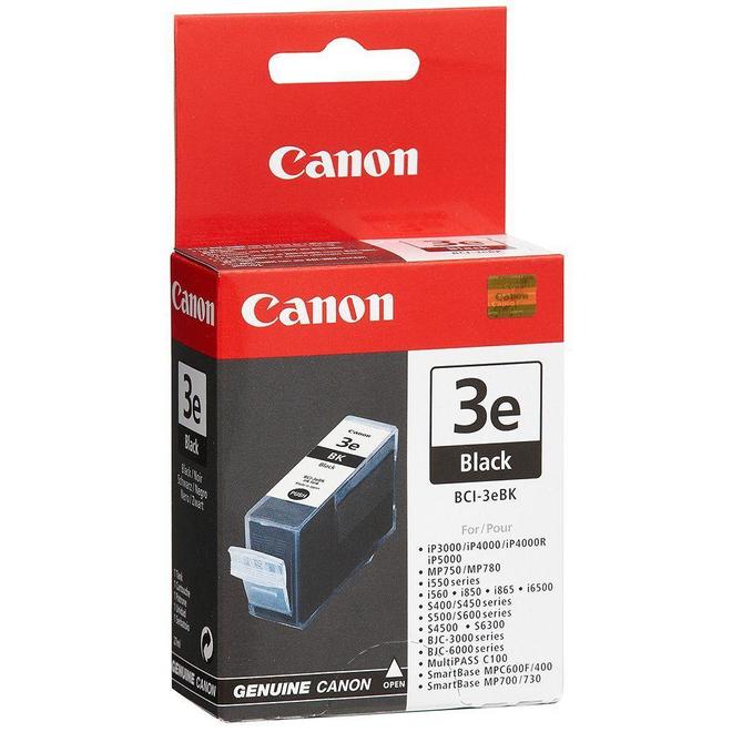 Canon BCI 3e Black OEM MultiPASS F30 Canon BCI 3eBk Original Black Ink Cartridge