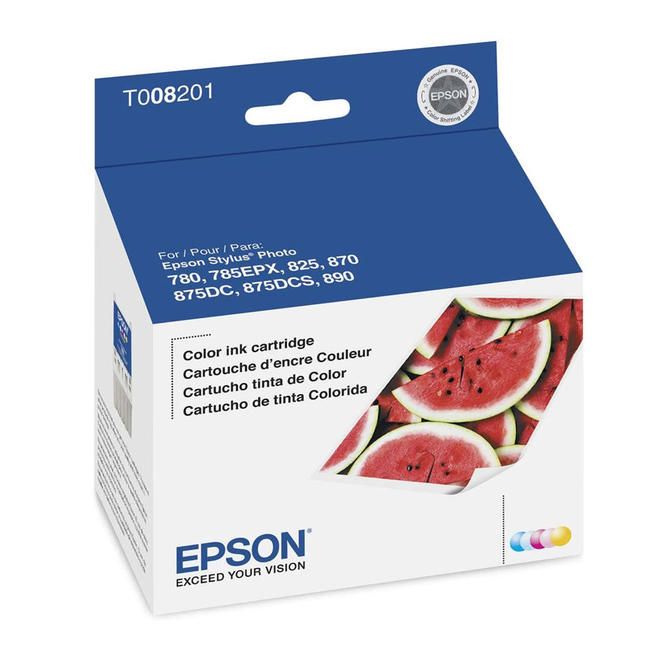Epson T008201 OEM Stylus Photo 780 Epson T008201 Original Color Ink Cartridge