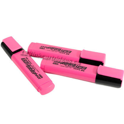 High Lighter Chisel Pink Value Pack 3/Pack