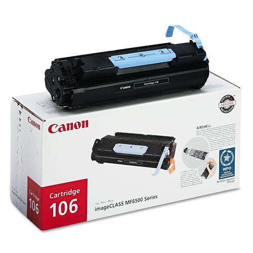 Canon Canon 106 BK OEM ImageClass MF6540 Canon 106 Original Black Toner Catridge 0264B001AA