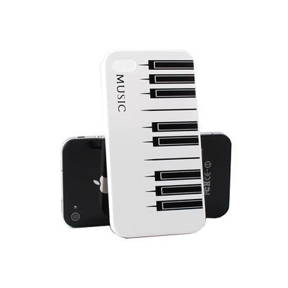 iGlaze Piano style Hard Case for iPhone 4/4S