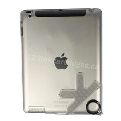 Ultra Slim Transparent TPU Protective Case for iPad 2 with Portable Loop Handle, colors available