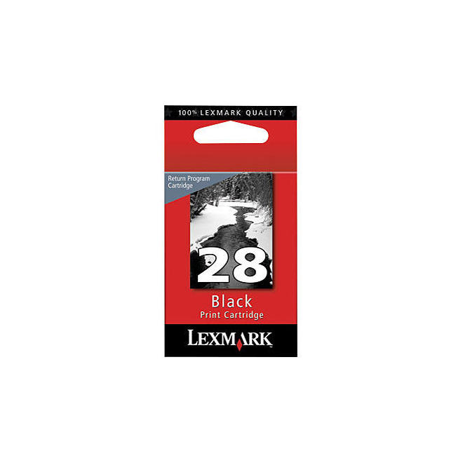 Lexmark 18C1628 OEM X2550 Lexmark 18C1628 18C1428 NO 28 Original Black Return Program Ink Cartridge 18C1428