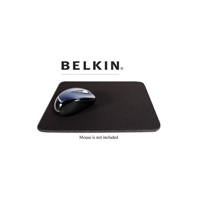 Belkin MOU PAD F8E089 BLACK Mouse Pad Belkin Components Premier Mouse Pad Black with thickened Self Adhesive Rubber for ultra