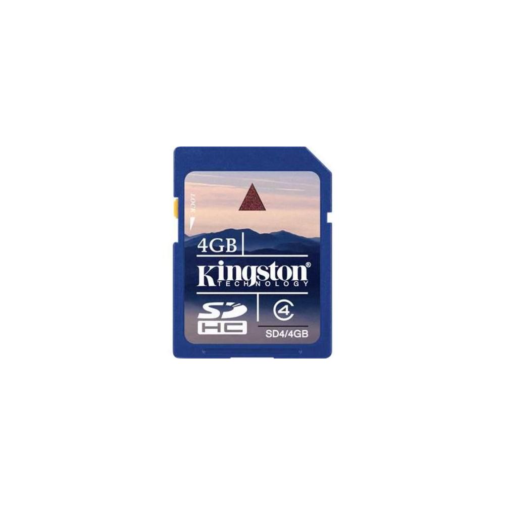 Kingston 4GB SDHC CLASS 4 Flash Card (open box)