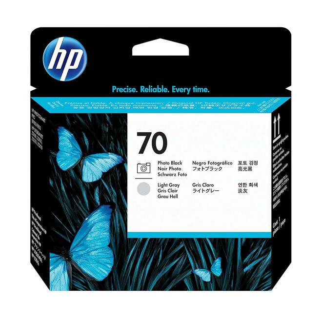 HP HP 70 C9407A OEM DesignJet Z5200 HP 70 C9407A Original Photo Black and Light Gray Printhead