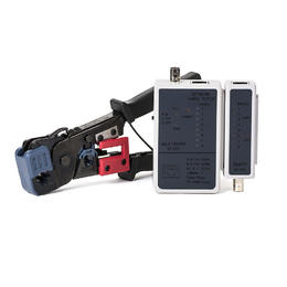 Small be3a7 primecables cab ss35407 tester tools testers network cable tester crimping tools combo for rj 45 rj 11 primecables 