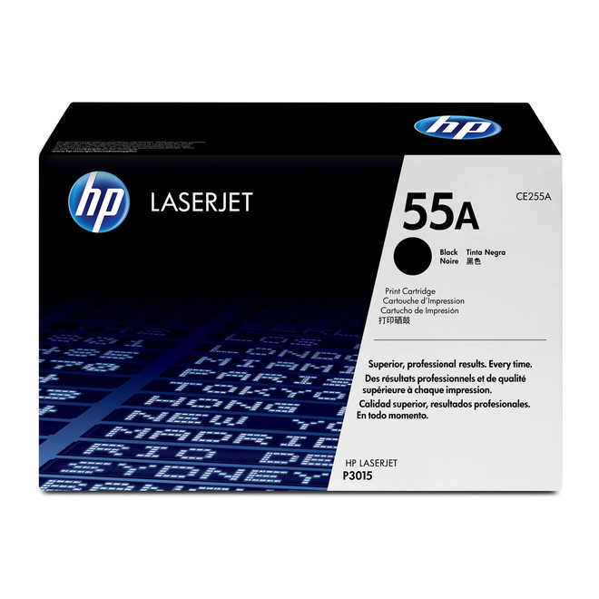 HP CE255A OEM LaserJet P3010 HP 55A CE255A Original Black Toner Cartridge