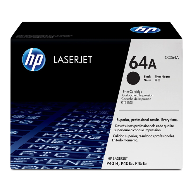 HP HP 64A CC364A OEM LaserJet P4014n HP 64A CC364A Original Black Toner Cartridge
