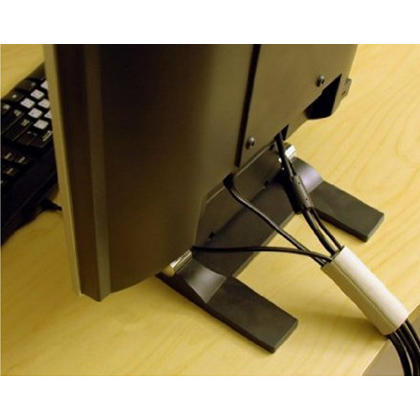 Câble Station Writable : a Cord Wrap a  Organize Cords, 6 Per Pack, Gris (Nouveau,de Retail Plus)