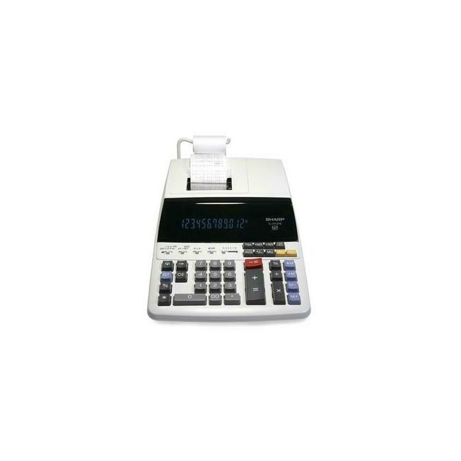 Other Brands EL2615PIII Calculators SHARP EL2615PIII 12 DIGITS 2 COLOR MU FUNCTION COST SELL MARGIN CALC