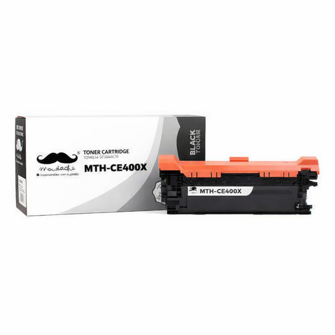 CE400X 507X LaserJet Enterprise 500 Color M551n Compatible HP 507X CE400X Black Toner Cartridge High Yield