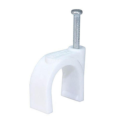 Monoprice Canada Cab 5834 Cable Organizers Monoprice Circle cable clips with steel nail 10mm 100pcs Pack