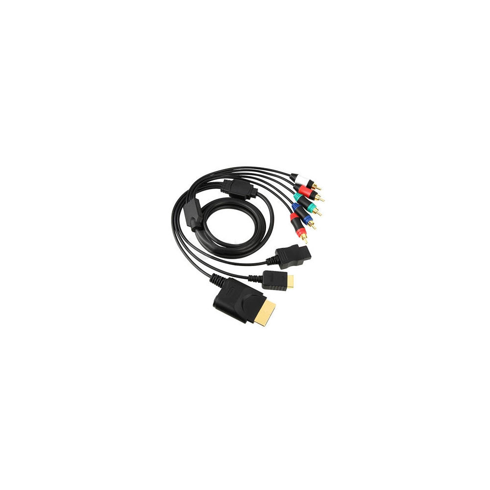 Wii Component Black And White Universal Component Cable Compatible
