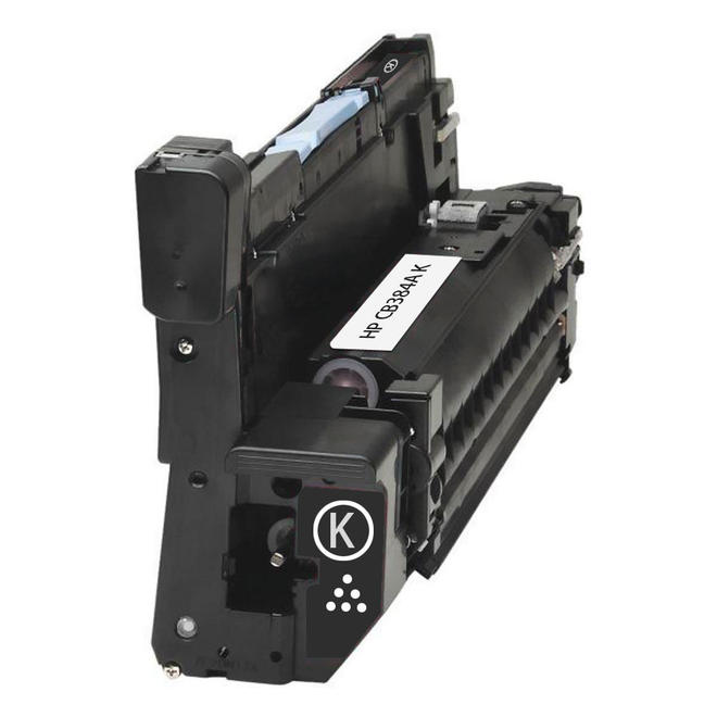 CB384A Color LaserJet CP6015dn HP CB384A Remanufactured Black Drum Unit