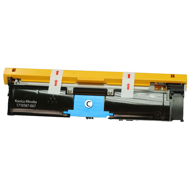 1710587 007 MagiColor 2400 Konica Minolta 1710587 007 Remanufactured Cyan Toner Cartridge