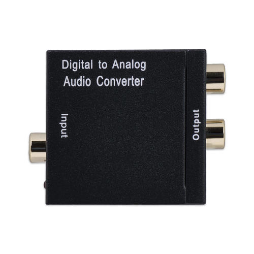 PrimeCables Cab 6884 Toslink Adapters Digital Coax Optical Toslink to R L Stereo Audio Converter PrimeCables