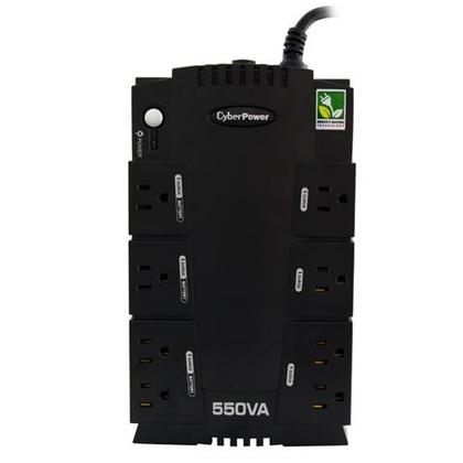 CyberPower CP550SLG 550VA Standby Series UPS - 8 Outlets, USB Port ...