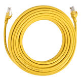 Amazetec AT C5 30YE Cat5e Network Cable 30FT Yellow High Quality Cat5e 350MHz UTP RJ45 Network Cable New Retail Box