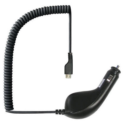Samsung® CAD300UBEB Micro USB Car Charger with Corded Cable (bulk)