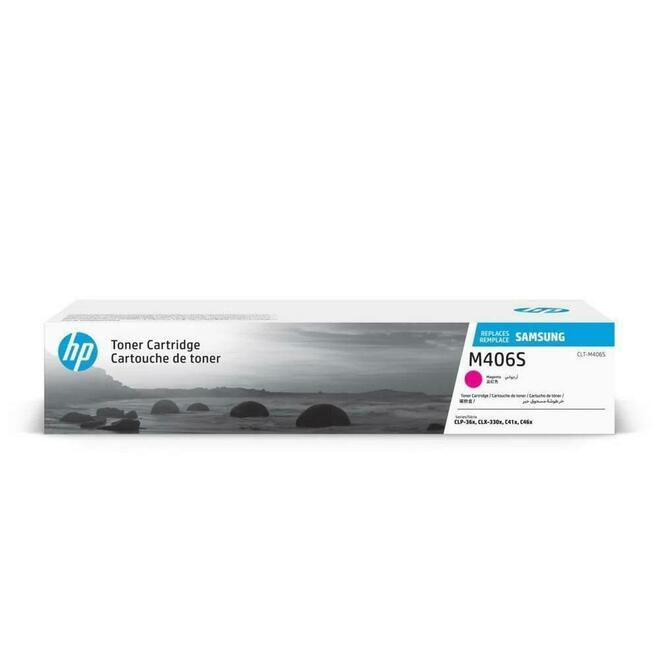 Samsung CLT M406S OEM SL C410W Samsung CLT M406S Original Magenta Toner Cartridge