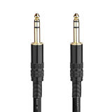 PrimeCables Cab 4797 Professional Audio Cables 35ft Premier Series 1 4inch TRS or Stereo Male to Male 16AWG Cable Gold Plated