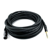 Monoprice Canada Cab 4763 All Professional Audio Cables Premier Series XLR Male to 1 4inch TRS Male 16AWG Cable Gold Plated 3