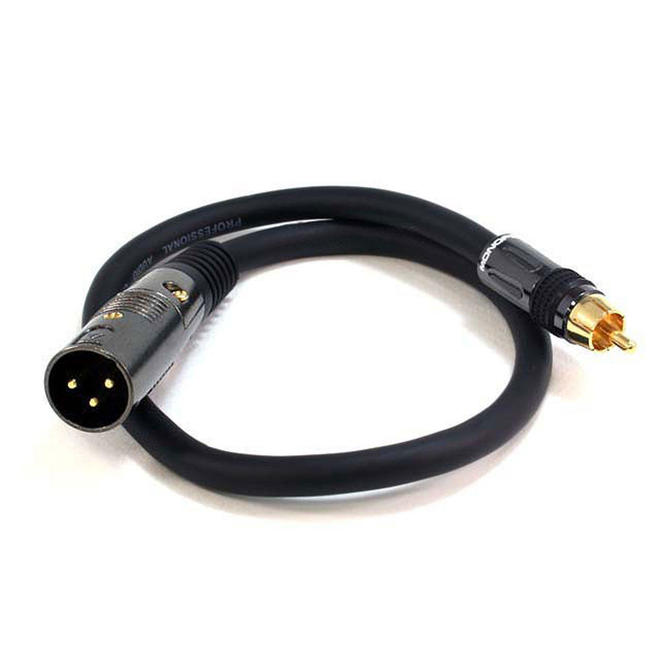 Lot 6 Câbles Microphone XLR Mâle/femelle 30 Cm - Cuivre OFC, Gaine PVC, 6 Couleurs