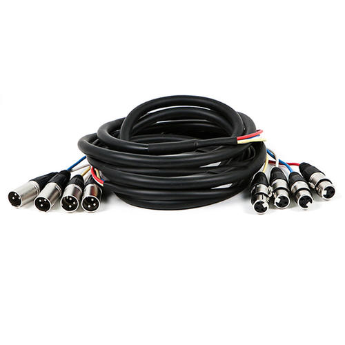 4Channel XLR Male to XLR Female Snake Cable (4 lengths available