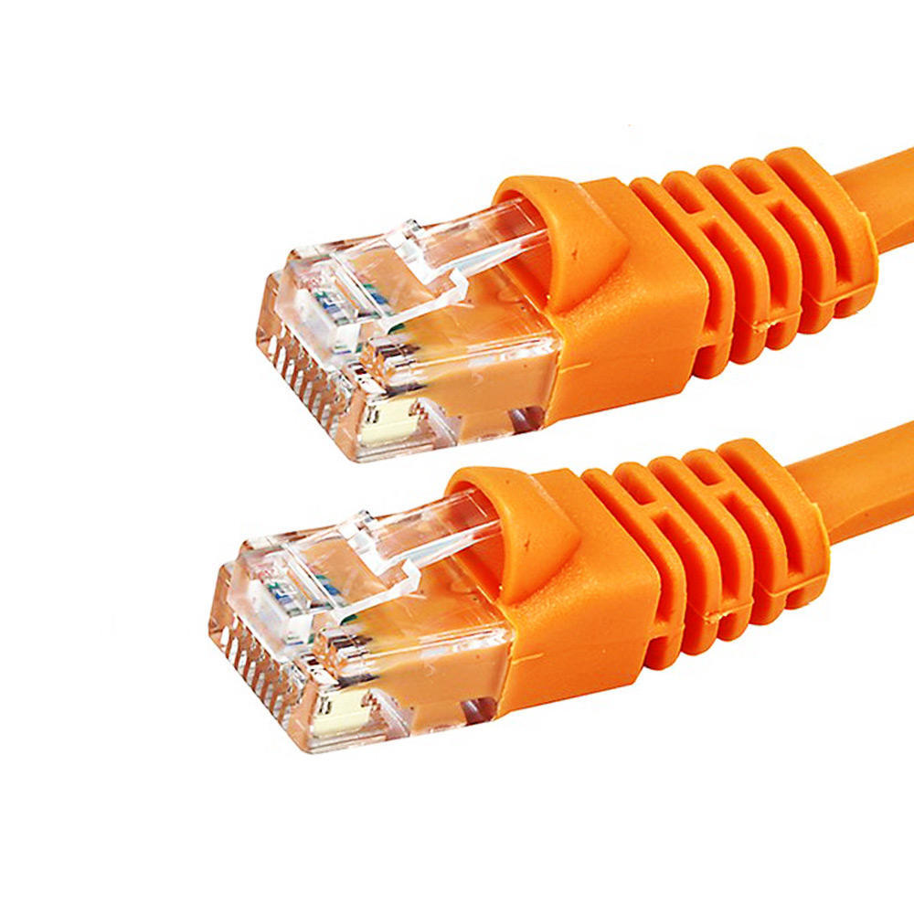 0.5FT 24AWG Cat5e 350MHz UTP Bare Copper Network Cable