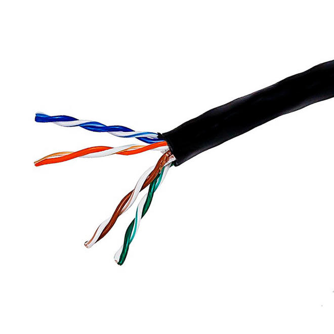 Monoprice Canada Cab 877 All Cat5e Network Cable 1000FT 24AWG Cat5e 350MHz UTP Solid Riser Rated CMR Bulk Ethernet Bare Coppe