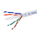 Other Brands Cab 8108 Cat6 Network Cable 1000FT 23AWG Cat6 500MHz UTP Solid Riser Rated CMR Bulk Ethernet Bare Copper Cable W