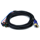 Monoprice Canada Cab 6025 All Component Video Cables VGA to 3 RCA Component Video Cable HD15 3 RCA 6 Lengths Available Monopr